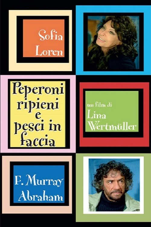 Постер Peperoni ripieni e pesci in faccia